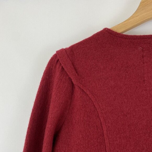 Anthropologie Berry Buttoned Blazer - Picture 5 of 7